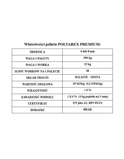 pellet Poltarex ENplus A1 Koszalin premium 6 mm dostawa pelletu Koszalin
pellet na palecie 1000 kg
skład opału Koszalin pellet