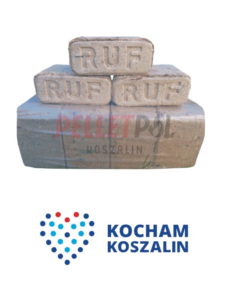 Brykiet opałowy RUF – certyfikowany producent – Pelletpol Koszalin