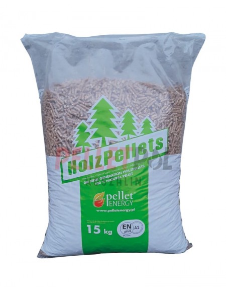 Pellet HOLZ 6 mm - WOREK 15 kg