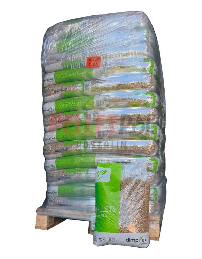 Pellet premium Dimplex A1 Pelletpol Koszalin – worek 15 kg
Paleta pelletu certyfikowanego ENplus A1 – dostawa Koszalin